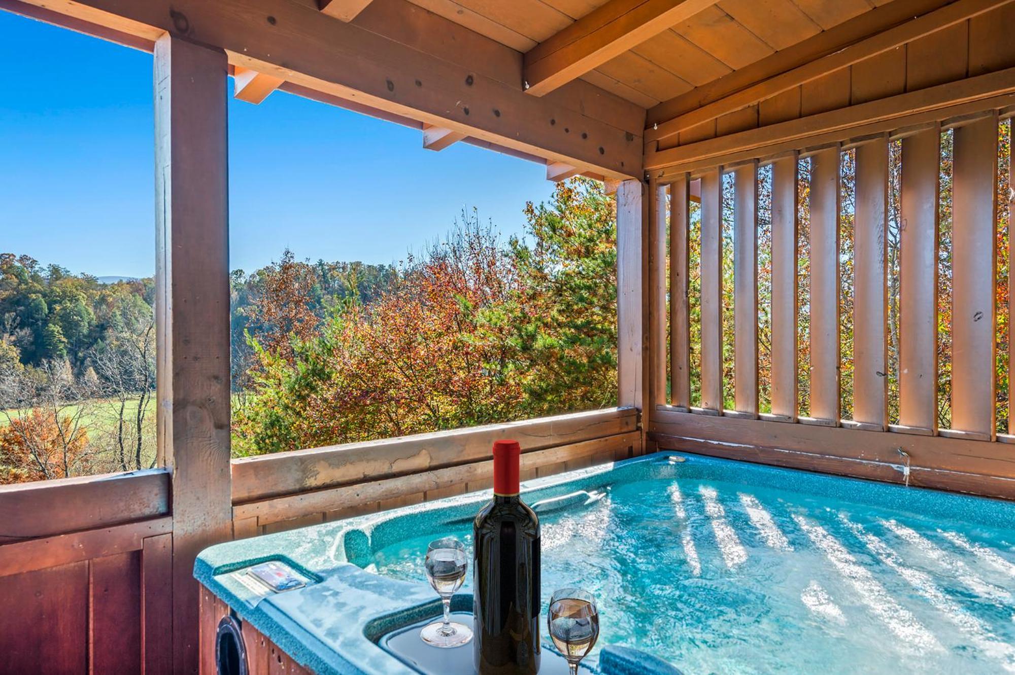 Bearfoot Pines - True Log Cabin - Wi-Fi, Hot Tub, Fishing, Deck With Views! - Mins To Pf เซอเวียร์วีล ภายนอก รูปภาพ