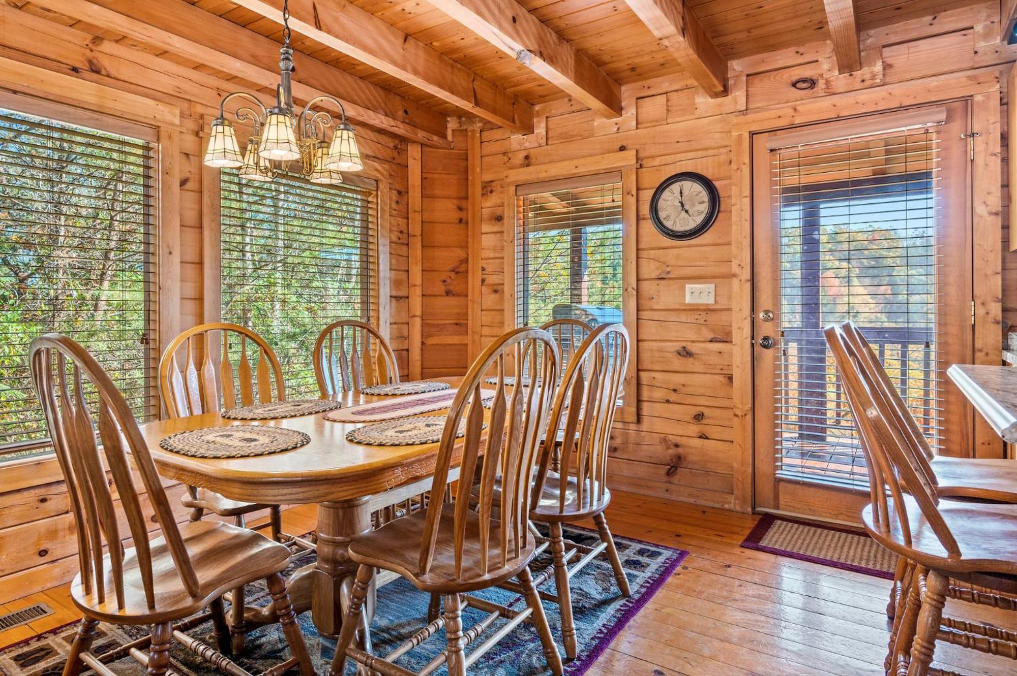 Bearfoot Pines - True Log Cabin - Wi-Fi, Hot Tub, Fishing, Deck With Views! - Mins To Pf เซอเวียร์วีล ภายนอก รูปภาพ