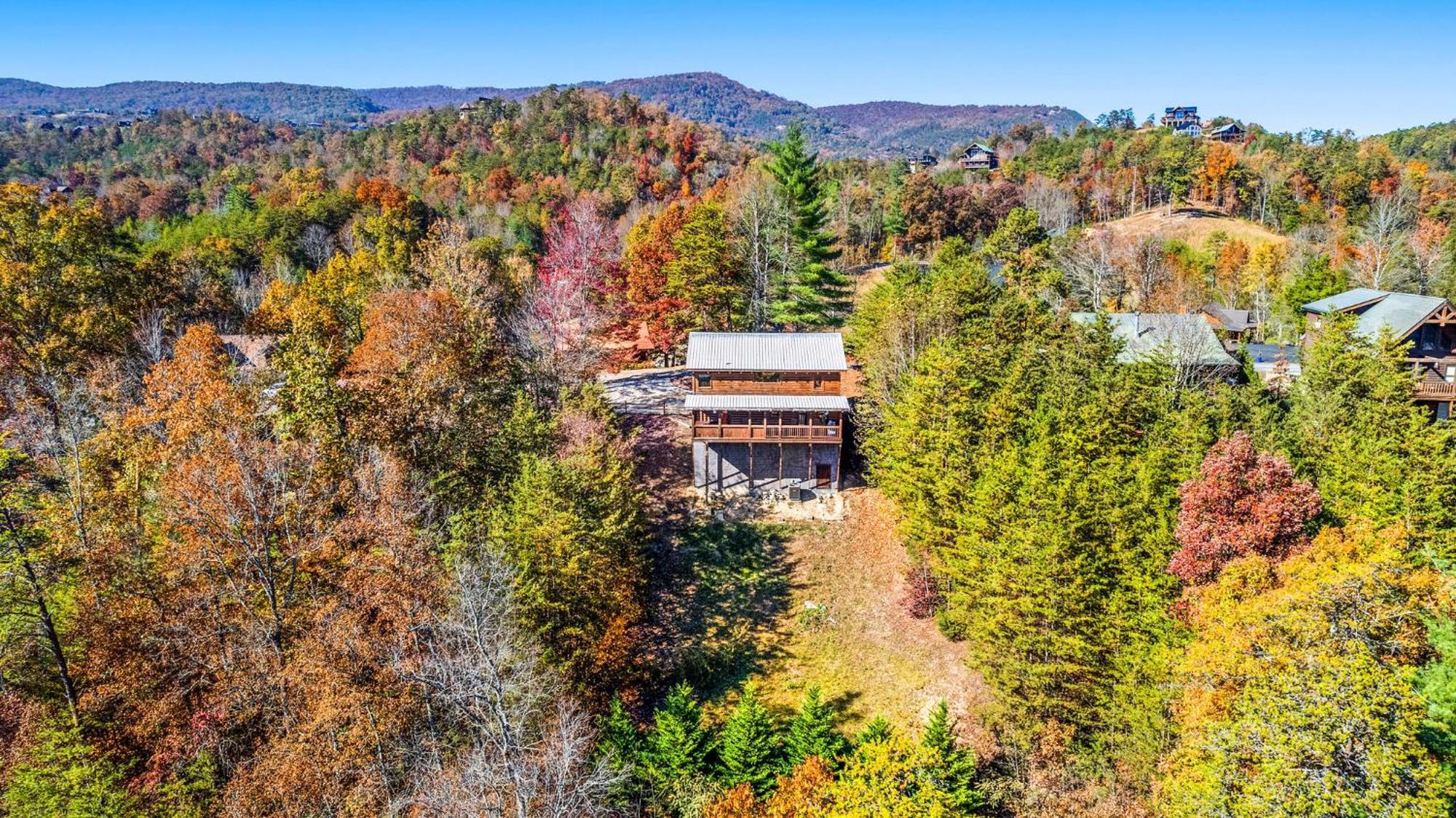 Bearfoot Pines - True Log Cabin - Wi-Fi, Hot Tub, Fishing, Deck With Views! - Mins To Pf เซอเวียร์วีล ภายนอก รูปภาพ